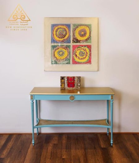 Mint console table