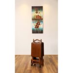 Set of four Trays with stand.