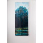 Landscape art printing on canvas