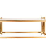 Piano Gold - plated Coffee Table