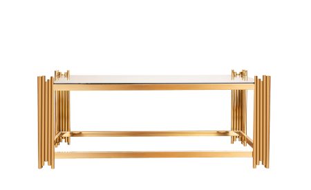 Piano Gold - plated Coffee Table