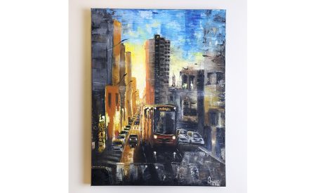 OIL PAINTING on thick canvas