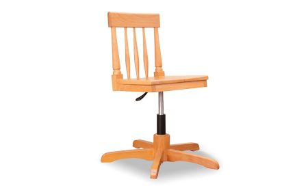 Wooden Home Desk Chair (wooden color)