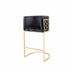 Honey comp Stainless Steel Bar Chair