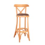 Bent Wooden Bar Chair