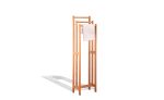 Wooden towel hanger